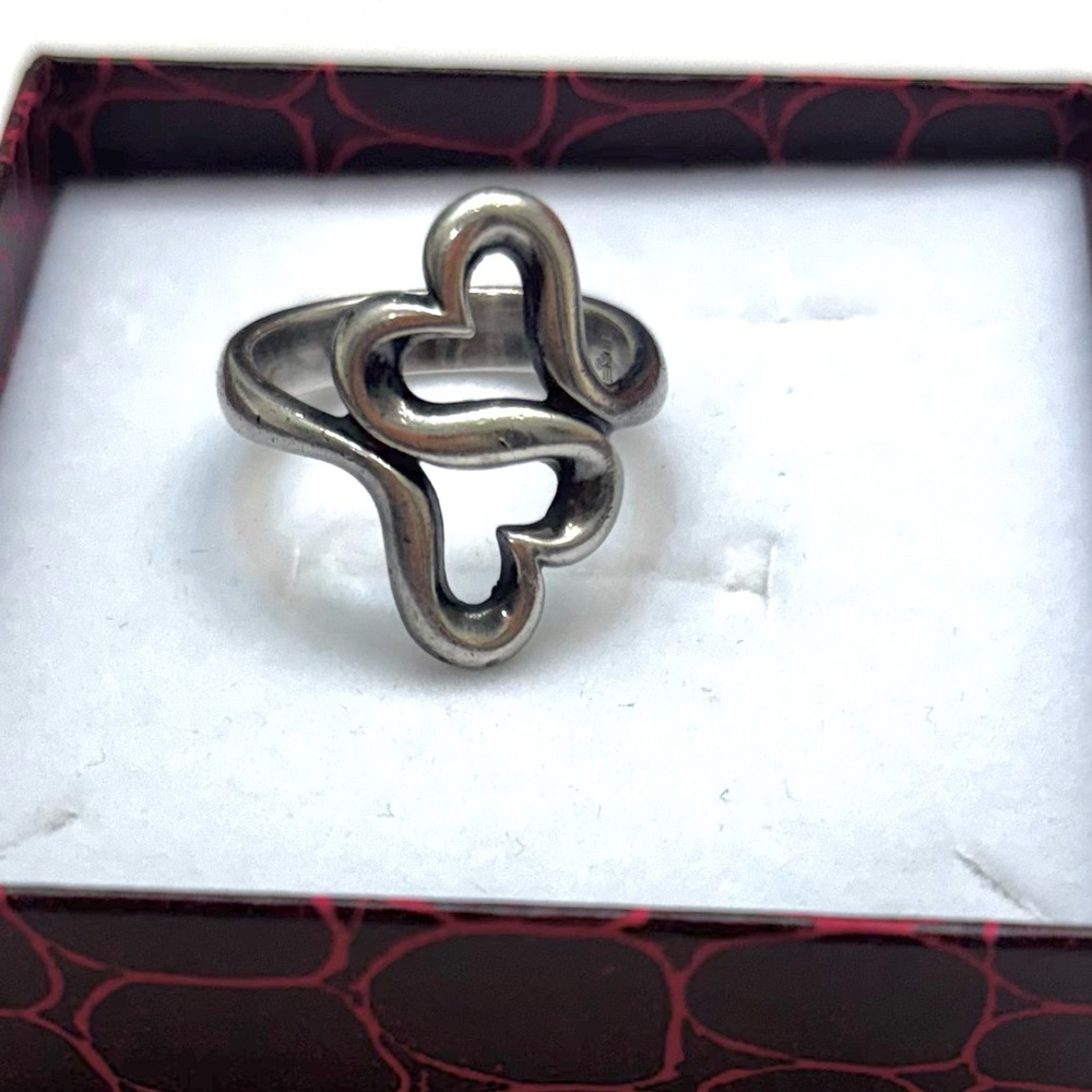 JAMES AVERY HEART TO HEART STERLING SILVER RING